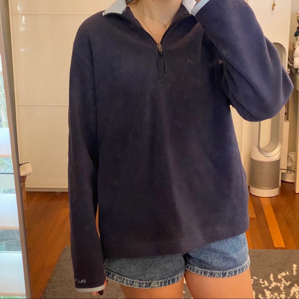 Old Navy polyester quarter zip